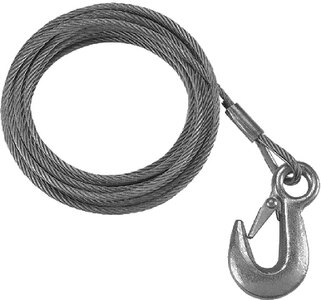 WINCH CABLE & HOOK ASSEMBLY (FULTON PRODUCTS)